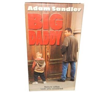 BIG DADDY Adam Sandler vintage VHS in original paper case